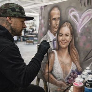 Individuelle Leinwand