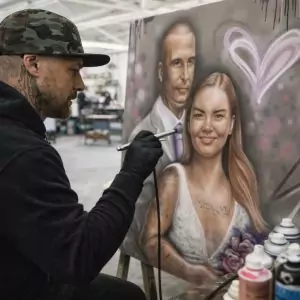 Individuelle Leinwand